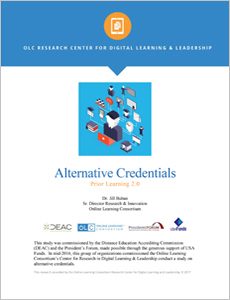 Alternative Credentials Prior Learning 2.0 Report