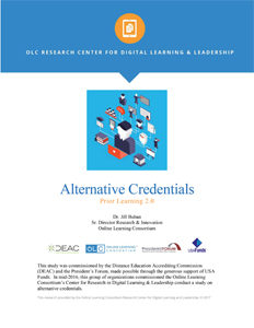 Alternative Credentials Prior Learning 2.0