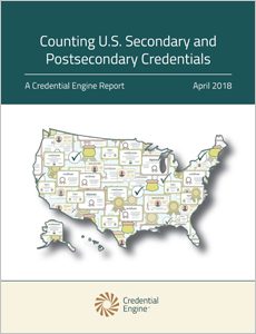 Counting U.S. Secondary and Postsecondary Credentials