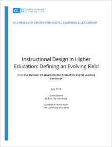 Instructional Design in Higher Education - Defining an Evolving Field