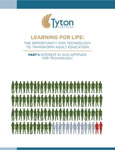 Learning for Life - The Opportunity for Technology to Transform Adult Education