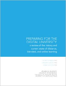 Preparing for the Digital University: a review of the history and current state of online, blended, and online learnin